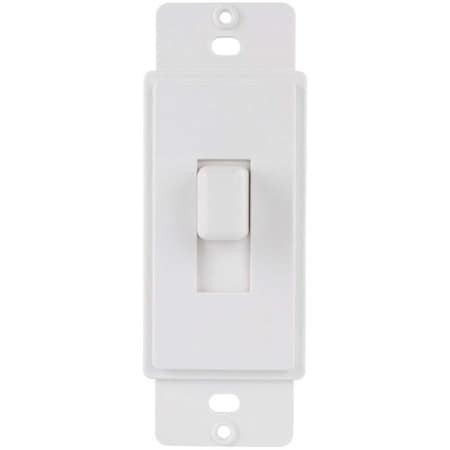 Titan3 Technology 1-Gang or Multi-Gang Toggle Plastic Adapter Plate, White, 5PK TPPAW-T-5